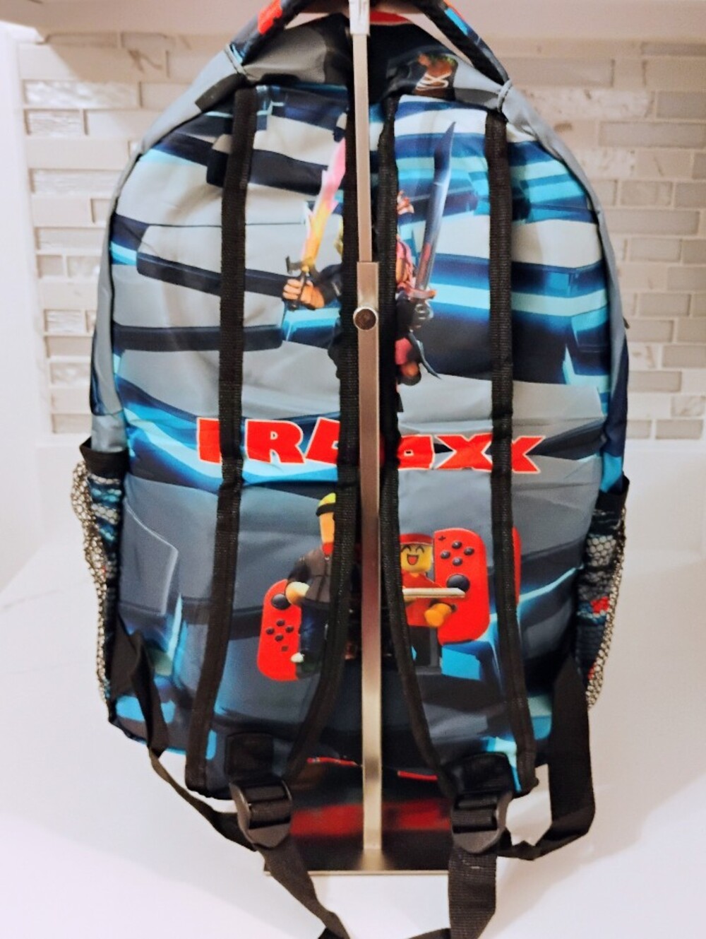 NEW 3FER Roblox Backpack Set w/Pencil Case, Luggage Tag & BONUS - Picture 3 of 16